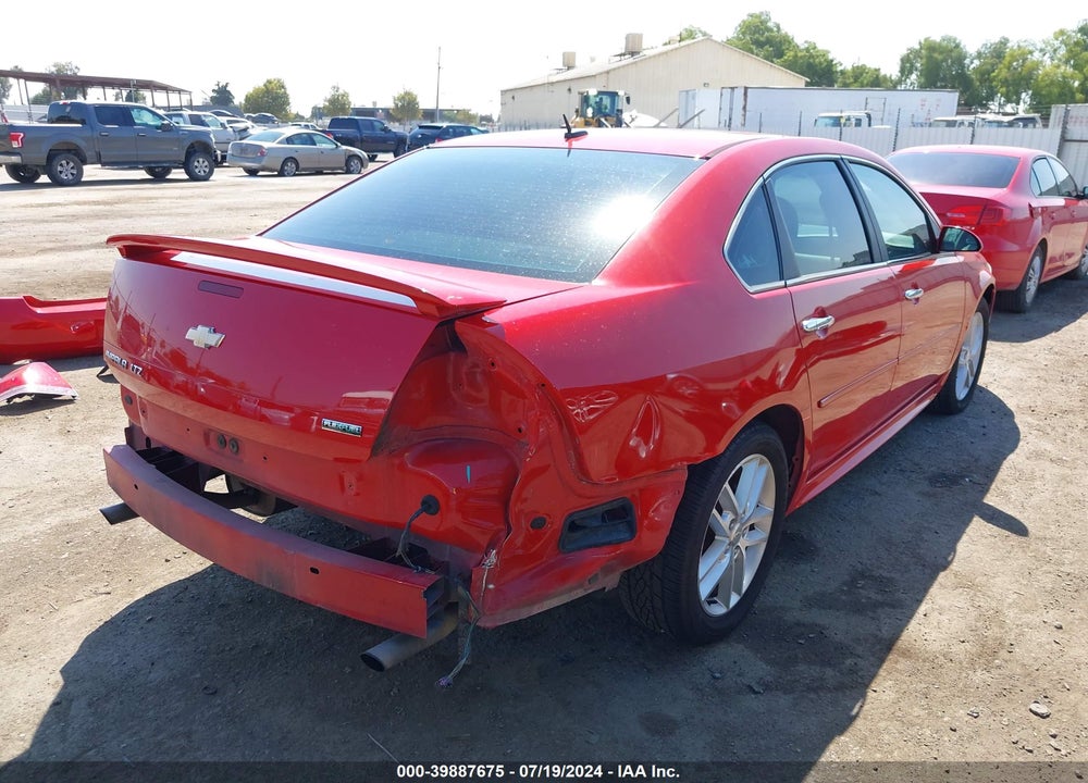 2013 CHEVROLET IMPALA LTZ VIN: 2G1WC5E3XD1194377