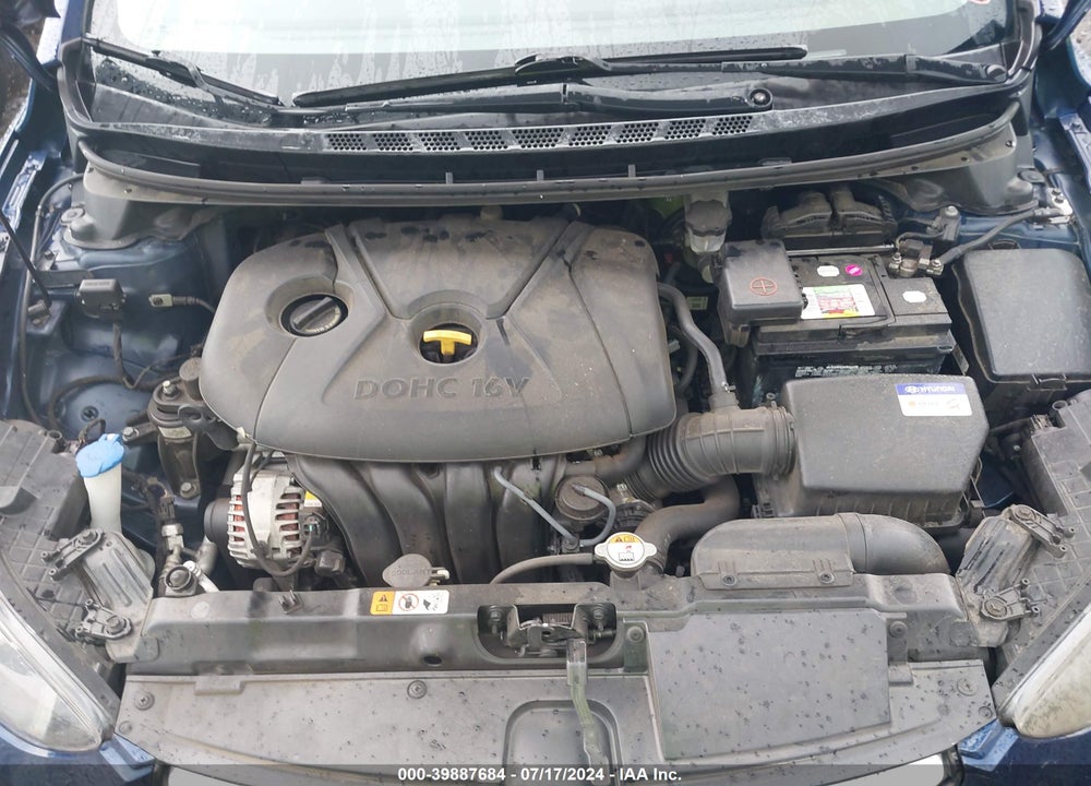 2013 HYUNDAI ELANTRA GLS VIN: KMHDH4AEXDU535908