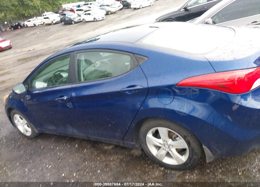 2013 HYUNDAI ELANTRA GLS VIN: KMHDH4AEXDU535908