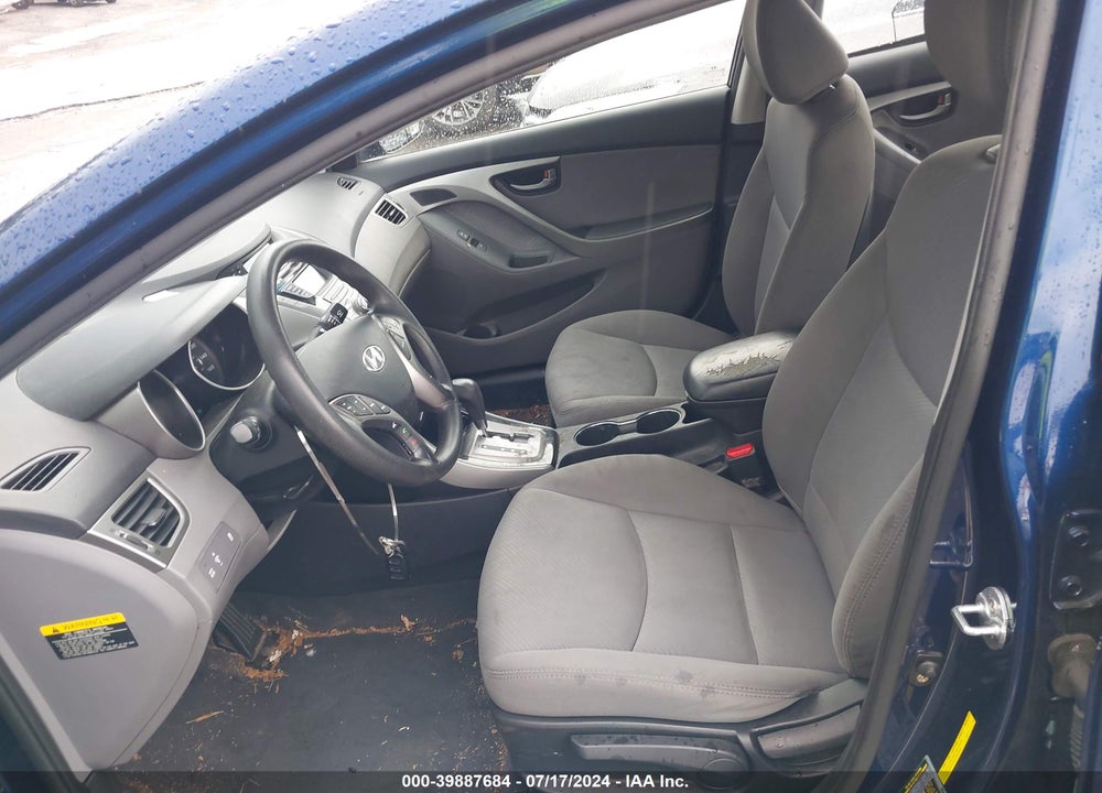 2013 HYUNDAI ELANTRA GLS VIN: KMHDH4AEXDU535908