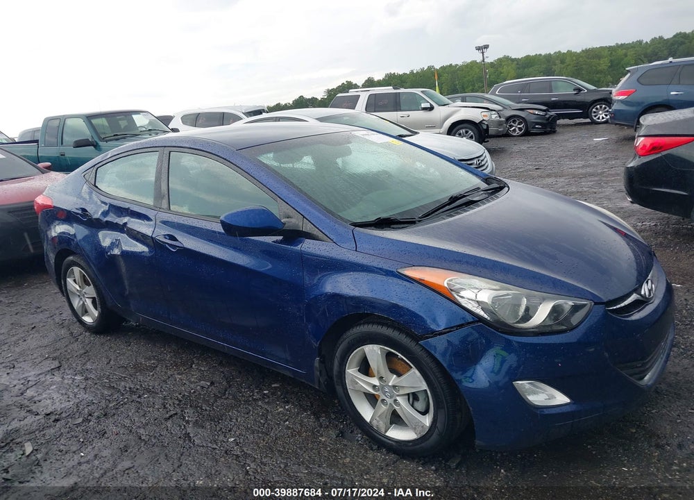 2013 HYUNDAI ELANTRA GLS VIN: KMHDH4AEXDU535908