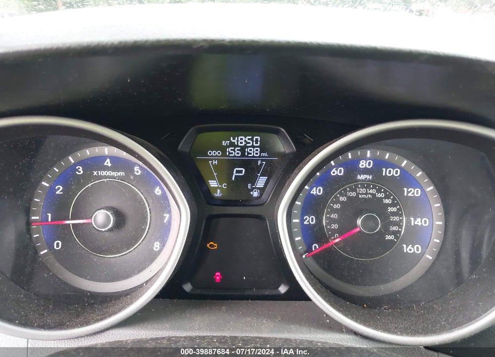 2013 HYUNDAI ELANTRA GLS VIN: KMHDH4AEXDU535908