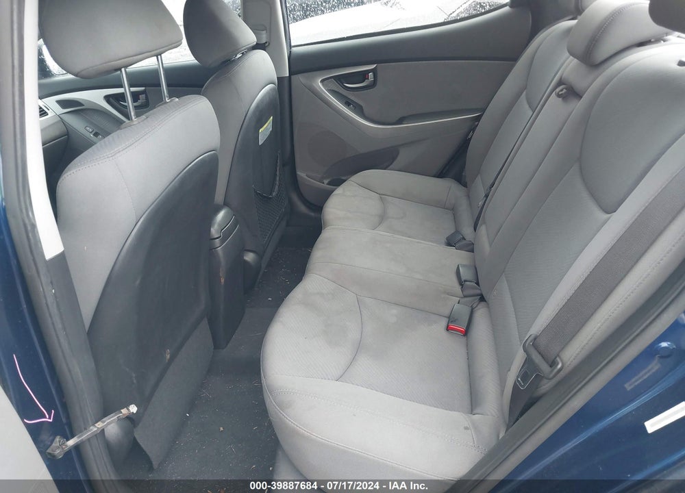 2013 HYUNDAI ELANTRA GLS VIN: KMHDH4AEXDU535908