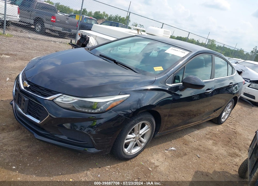 2016 CHEVROLET CRUZE LT AUTO VIN: 1G1BE5SM7G7326217