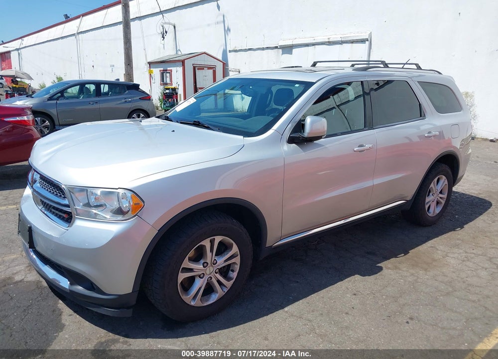 2012 DODGE DURANGO CREW VIN: 1C4SDJDT5CC362240