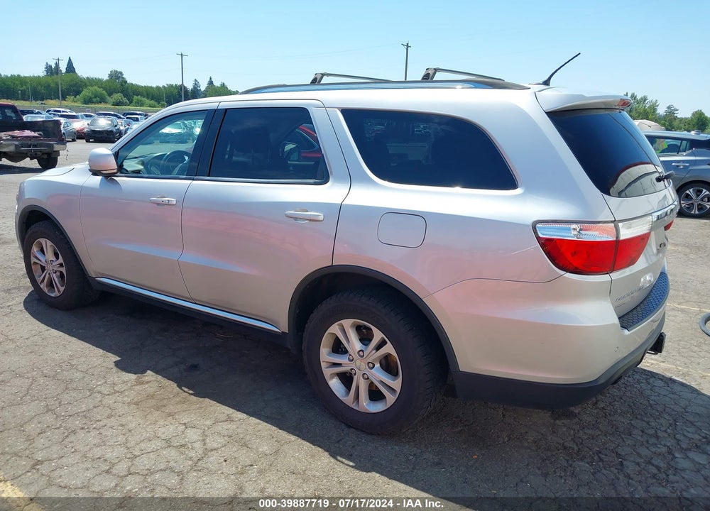 2012 DODGE DURANGO CREW VIN: 1C4SDJDT5CC362240