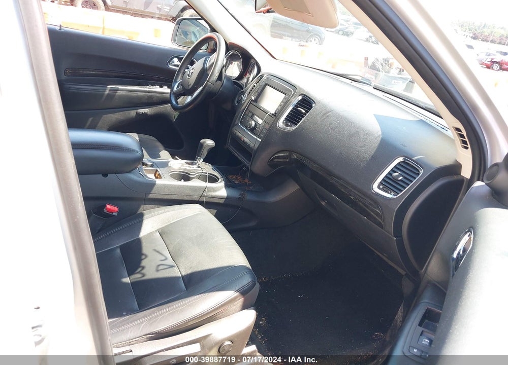 2012 DODGE DURANGO CREW VIN: 1C4SDJDT5CC362240