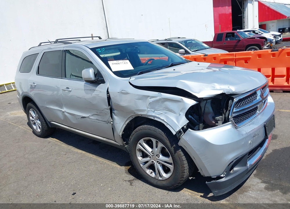 2012 DODGE DURANGO CREW VIN: 1C4SDJDT5CC362240