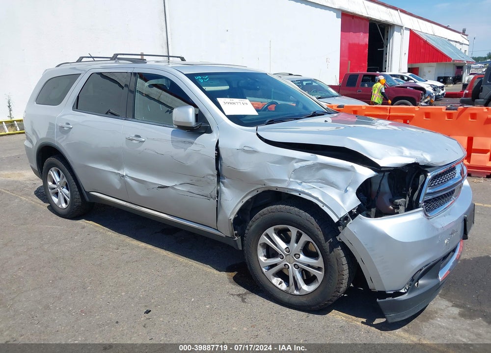 2012 DODGE DURANGO CREW VIN: 1C4SDJDT5CC362240