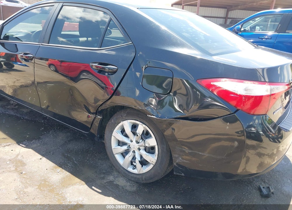 2015 TOYOTA COROLLA LE VIN: 5YFBURHE2FP337821