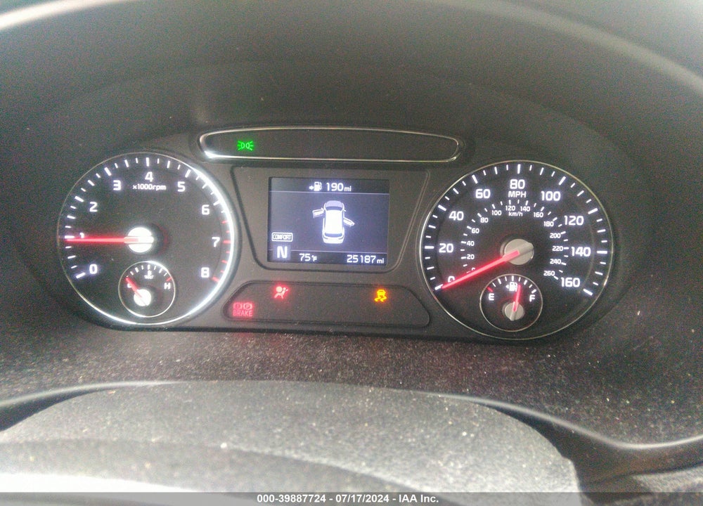 2020 KIA SORENTO 2.4L LX VIN: 5XYPGDA30LG673492