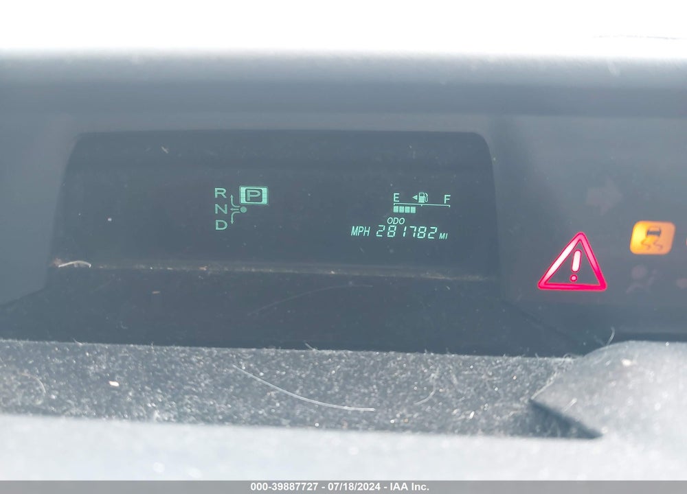 2007 TOYOTA PRIUS VIN: JTDKB20U877659589
