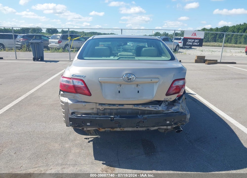 2007 TOYOTA CAMRY XLE VIN: JTNBE46K773118450