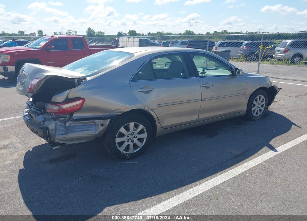 2007 TOYOTA CAMRY XLE VIN: JTNBE46K773118450