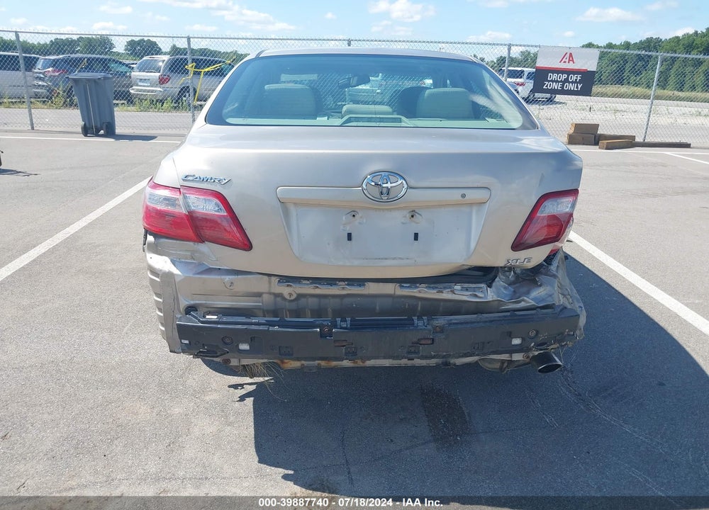 2007 TOYOTA CAMRY XLE VIN: JTNBE46K773118450