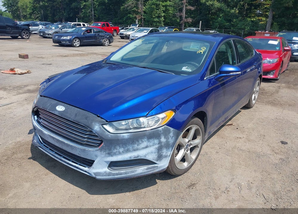 2014 FORD FUSION SE VIN: 3FA6P0HR3ER154191
