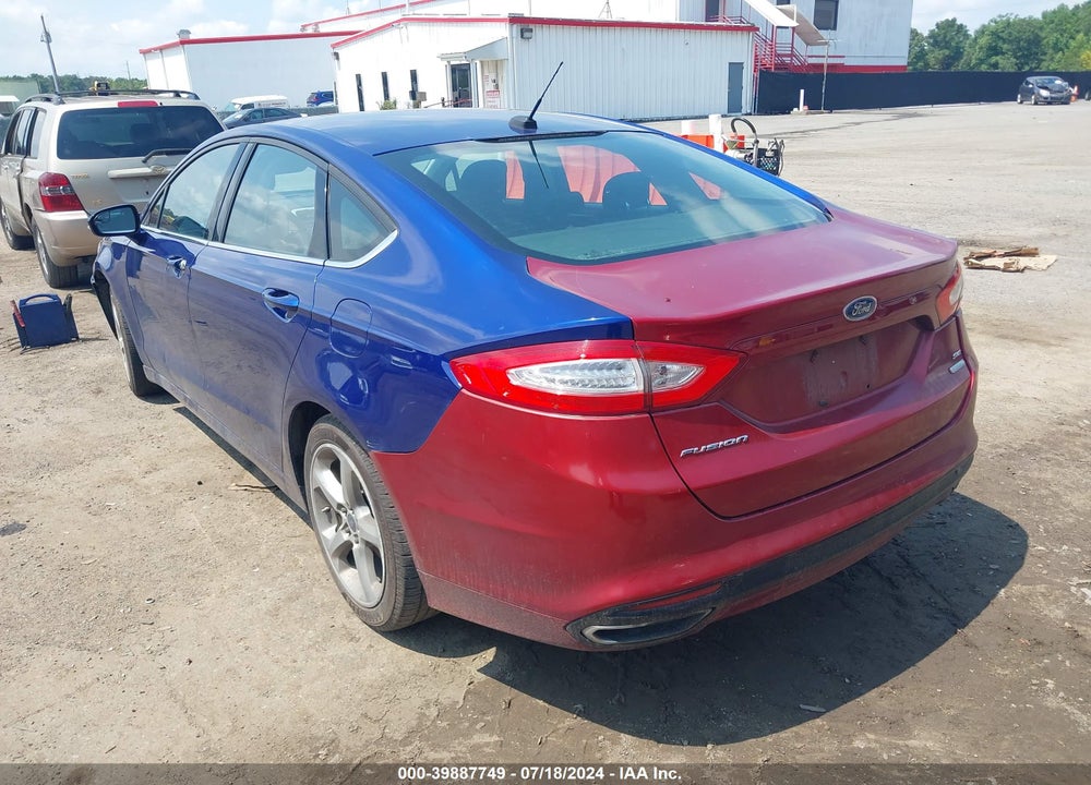 2014 FORD FUSION SE VIN: 3FA6P0HR3ER154191
