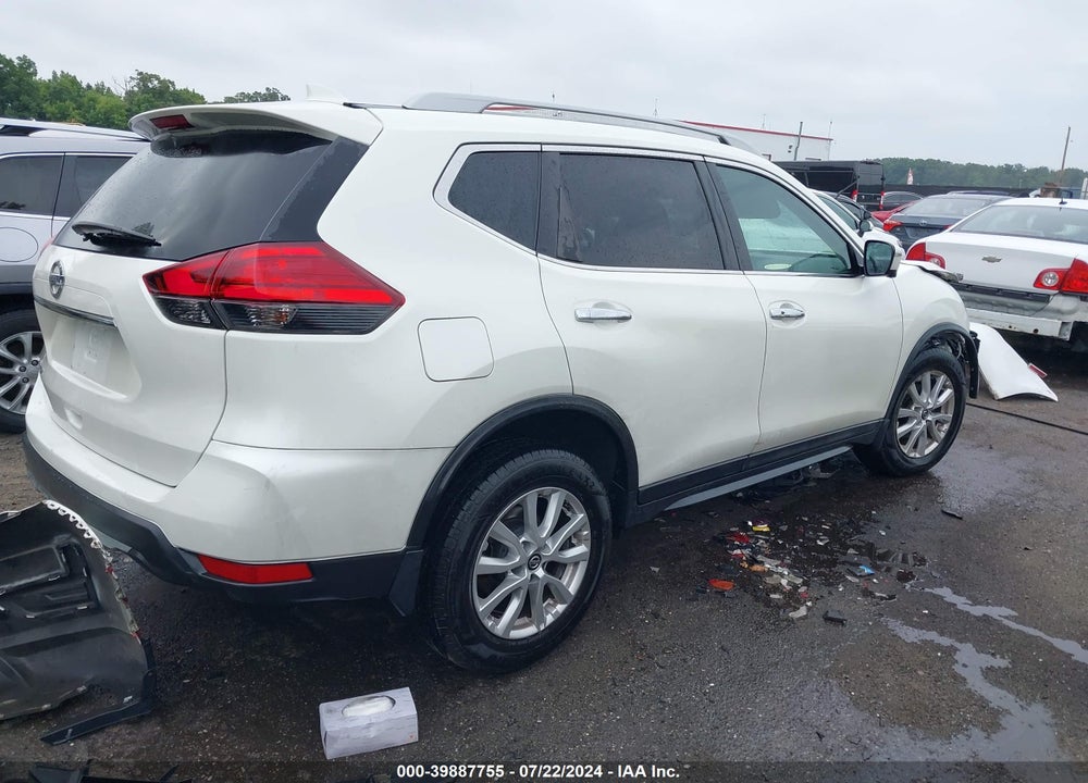 2017 NISSAN ROGUE SV VIN: 5N1AT2MV9HC893031