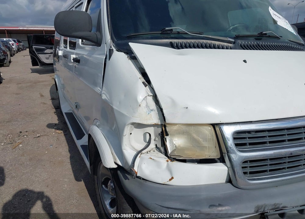 2000 DODGE RAM VAN 1500 CONVERSION VIN: 2B6HB11Z7YK109361