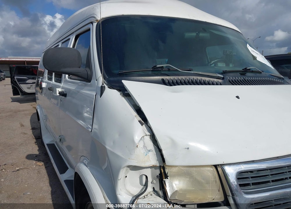 2000 DODGE RAM VAN 1500 CONVERSION VIN: 2B6HB11Z7YK109361