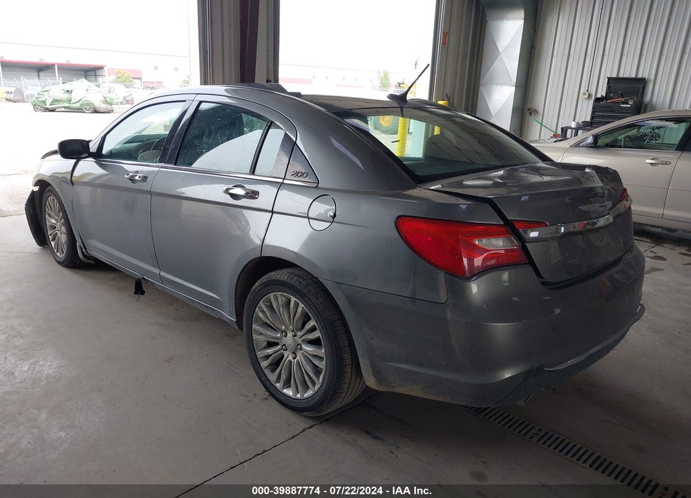 2013 CHRYSLER 200 LIMITED VIN: 1C3CCBCGXDN503749