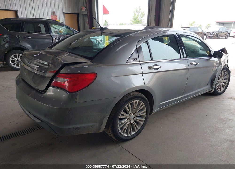 2013 CHRYSLER 200 LIMITED VIN: 1C3CCBCGXDN503749
