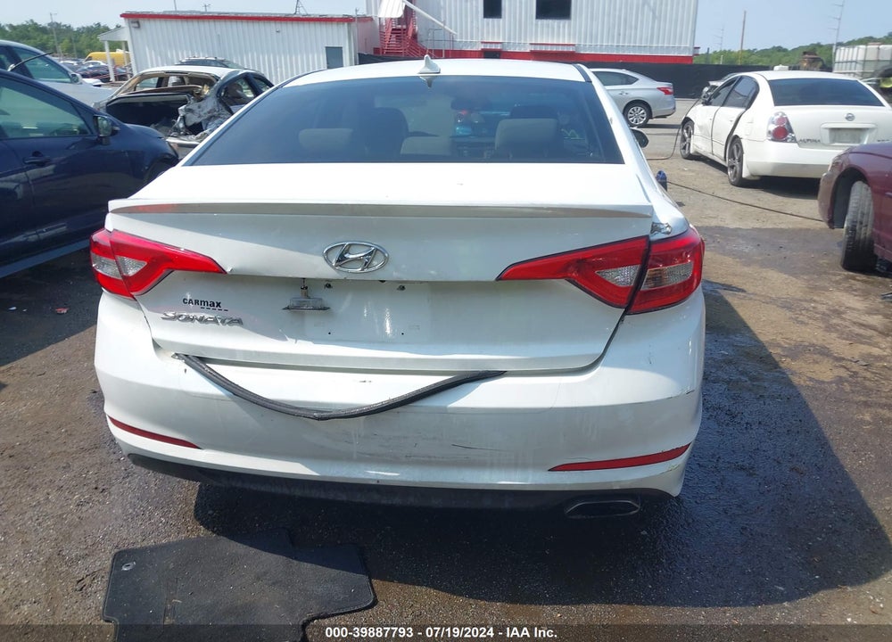 2015 HYUNDAI SONATA SE VIN: 5NPE24AF1FH209253