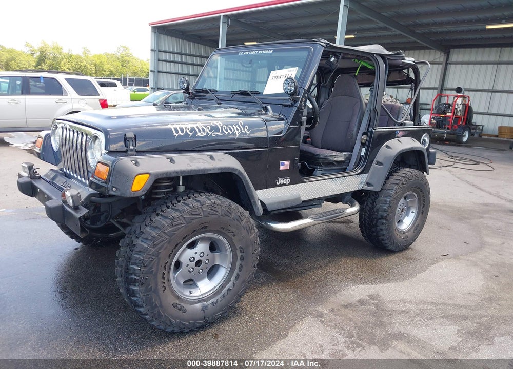 2002 JEEP WRANGLER SPORT VIN: 1J4FA49S02P731311