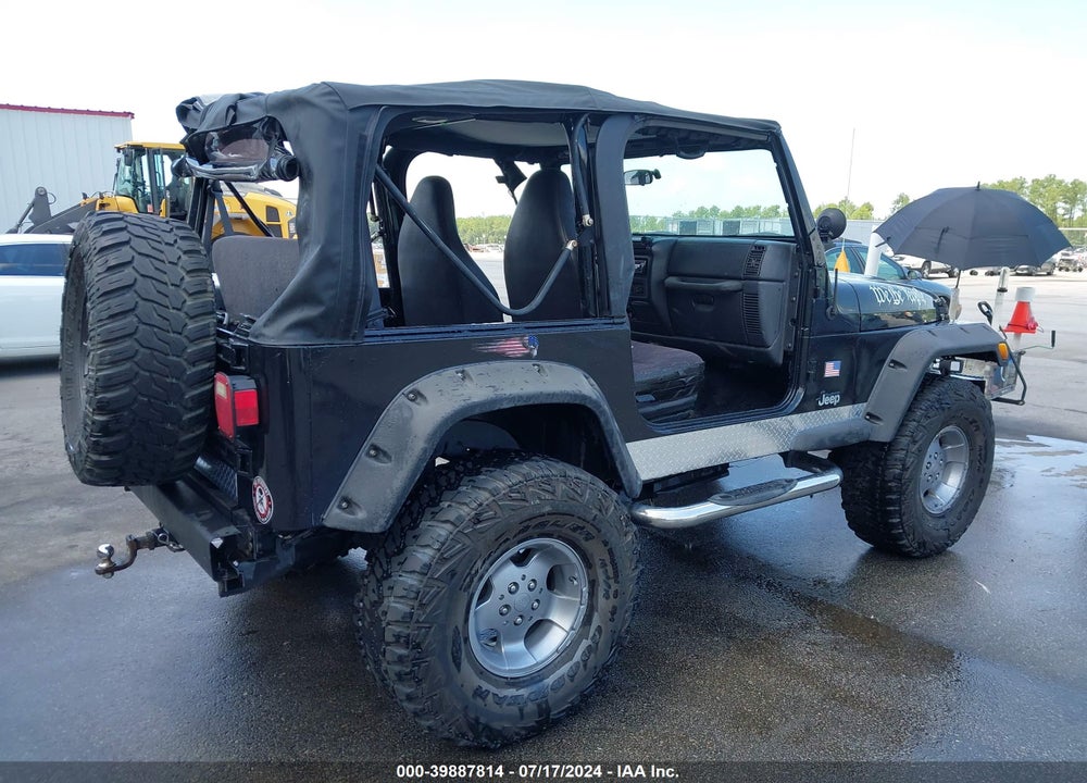 2002 JEEP WRANGLER SPORT VIN: 1J4FA49S02P731311