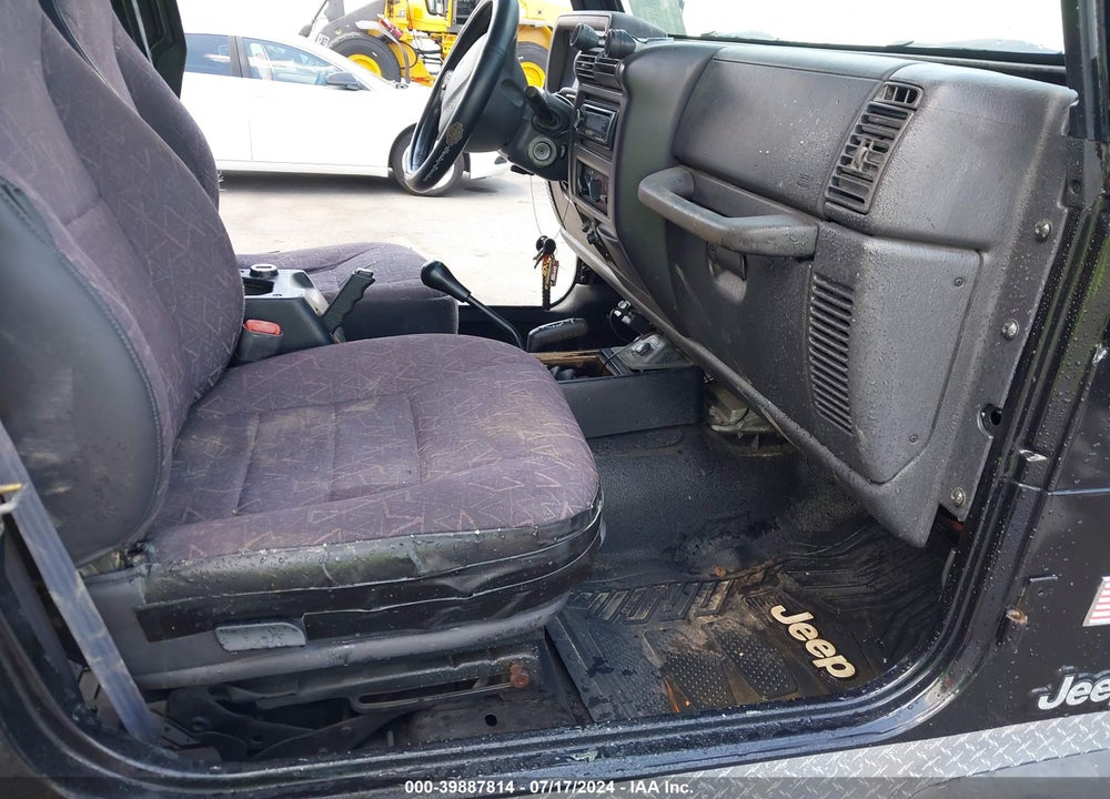 2002 JEEP WRANGLER SPORT VIN: 1J4FA49S02P731311