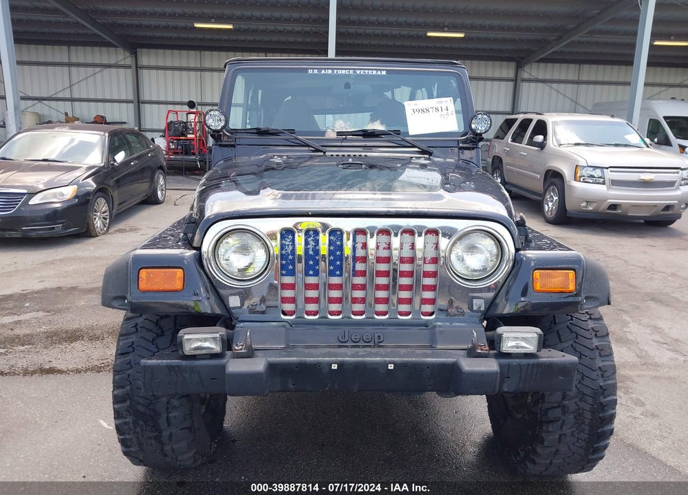 2002 JEEP WRANGLER SPORT VIN: 1J4FA49S02P731311