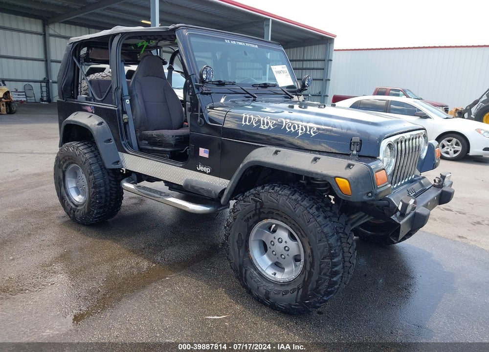 2002 JEEP WRANGLER SPORT VIN: 1J4FA49S02P731311