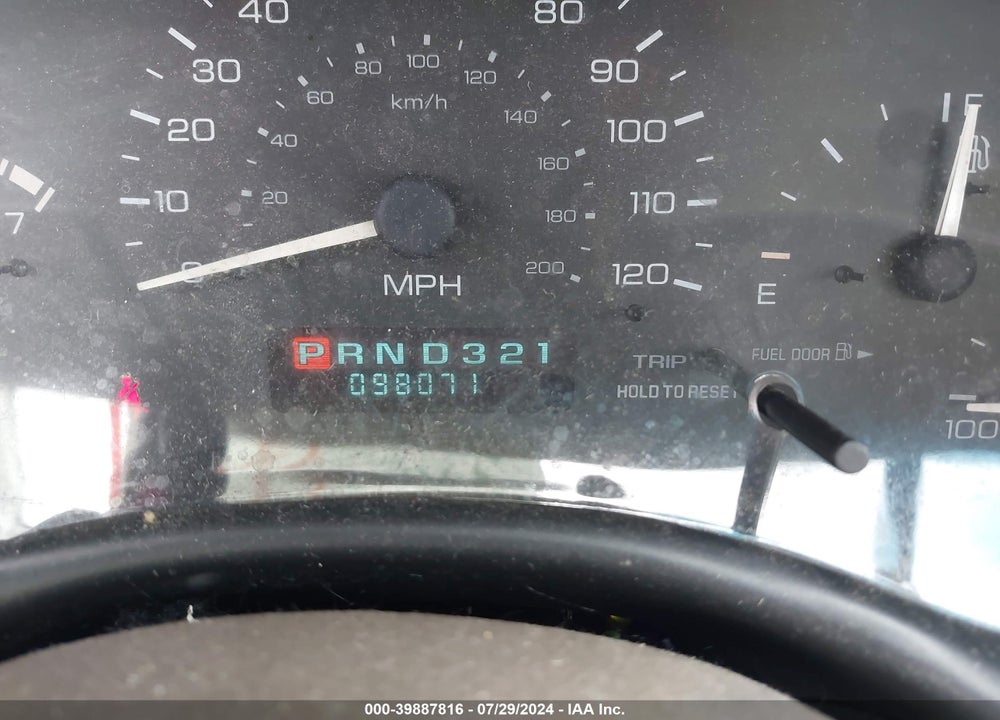 1999 OLDSMOBILE CUTLASS GL VIN: 1G3NB52M4X6319423
