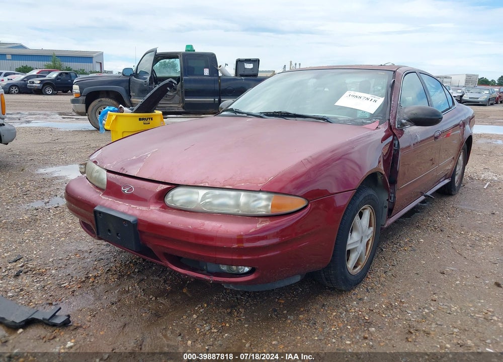 2002 OLDSMOBILE ALERO GL1 VIN: 1G3NL52E62C304230