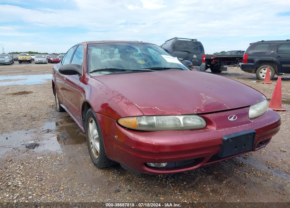 2002 OLDSMOBILE ALERO GL1 VIN: 1G3NL52E62C304230