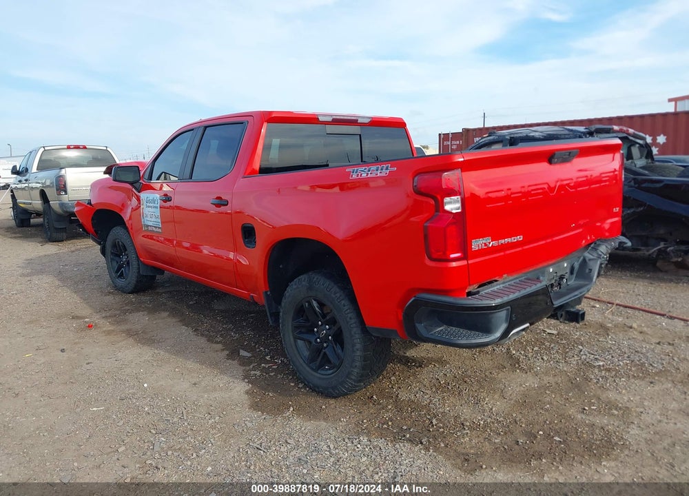 2020 CHEVROLET SILVERADO 1500 4WD SHORT BED LT TRAIL BOSS VIN: 3GCPYFED7LG393100