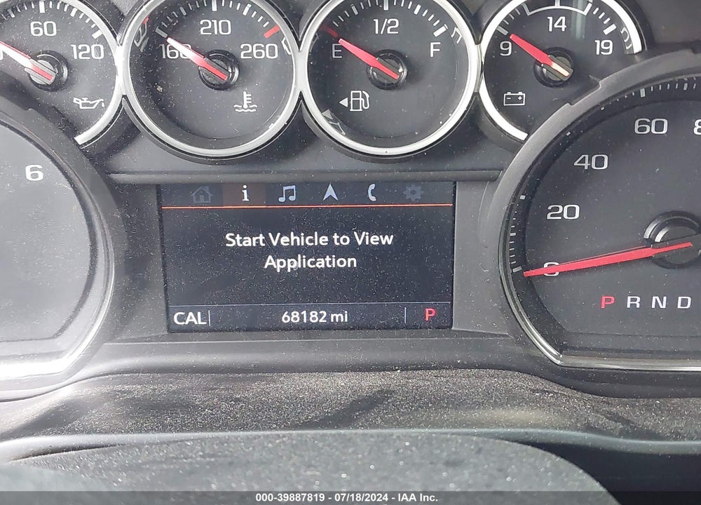 2020 CHEVROLET SILVERADO 1500 4WD SHORT BED LT TRAIL BOSS VIN: 3GCPYFED7LG393100