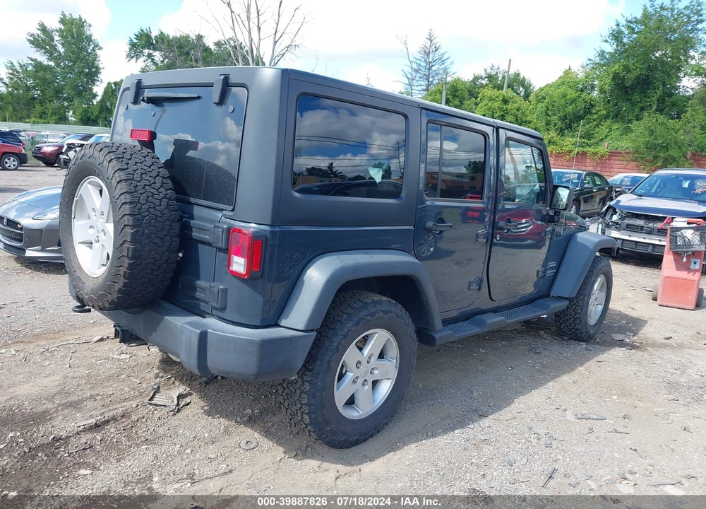 2017 JEEP WRANGLER UNLIMITED SPORT 4X4 VIN: 1C4BJWDG4HL694900