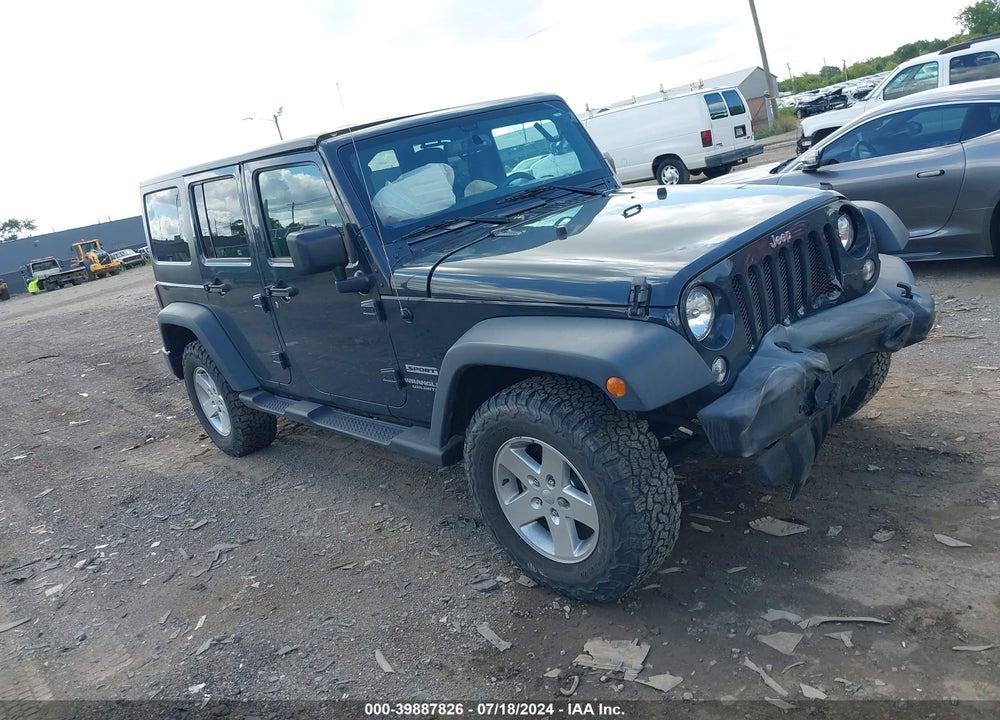 2017 JEEP WRANGLER UNLIMITED SPORT 4X4 VIN: 1C4BJWDG4HL694900