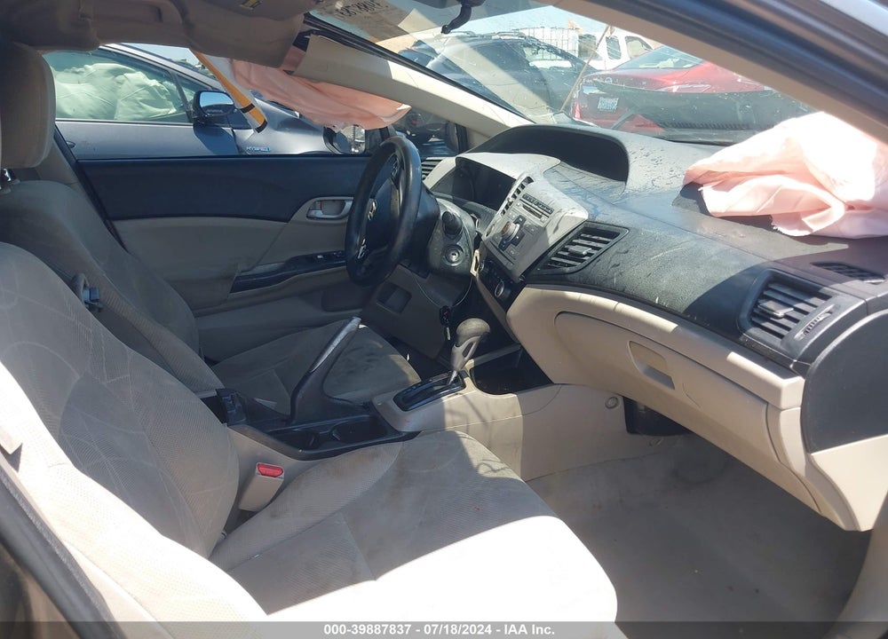 2012 HONDA CIVIC LX VIN: JHMFB2F5XCS003336