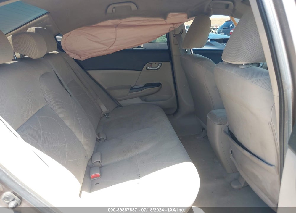 2012 HONDA CIVIC LX VIN: JHMFB2F5XCS003336
