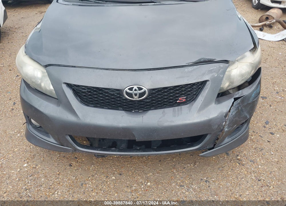2009 TOYOTA COROLLA S VIN: 1NXBU40E49Z144569