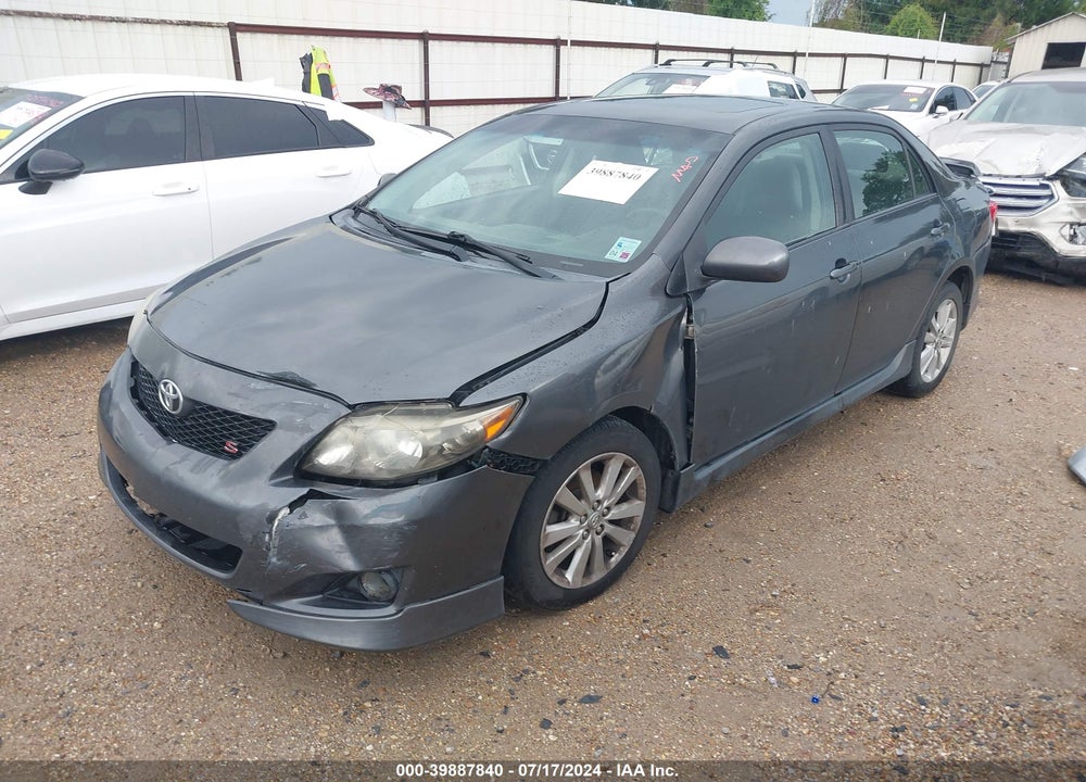2009 TOYOTA COROLLA S VIN: 1NXBU40E49Z144569