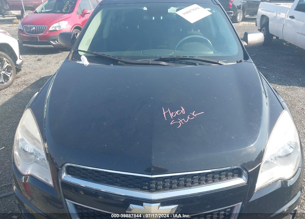 2012 CHEVROLET EQUINOX LS VIN: 2GNALBEK6C6163837