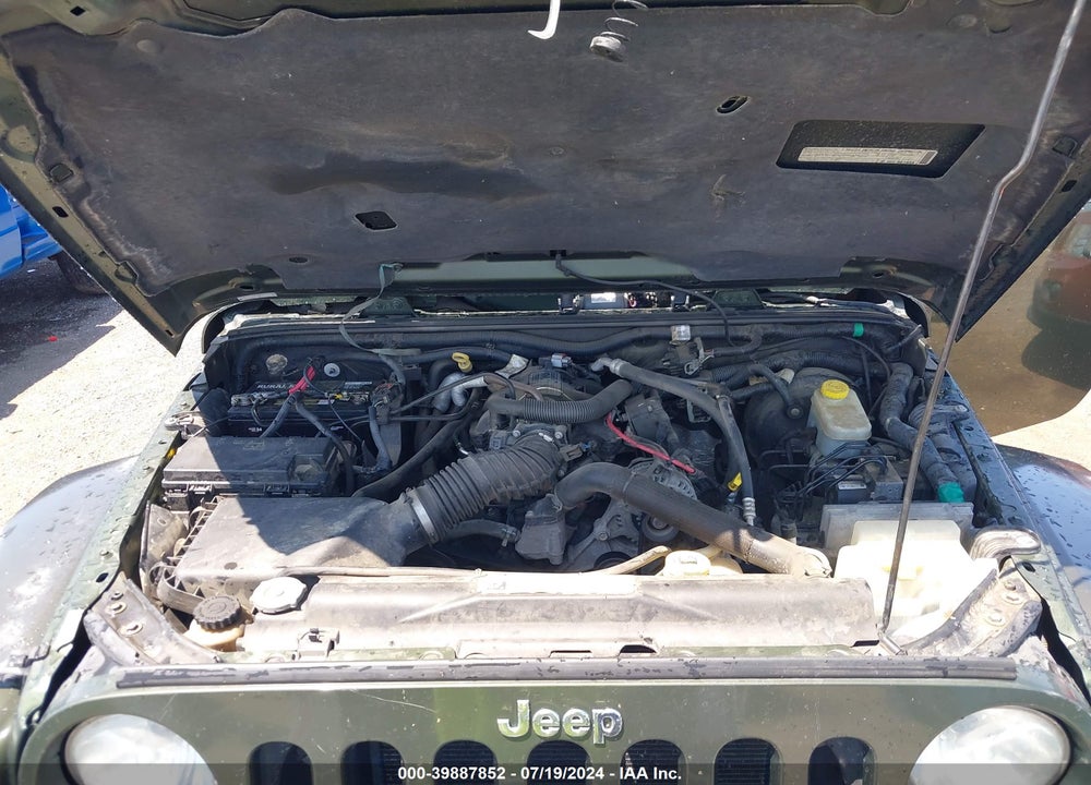 2008 JEEP WRANGLER UNLIMITED SAHARA VIN: 1J8GA59178L654436