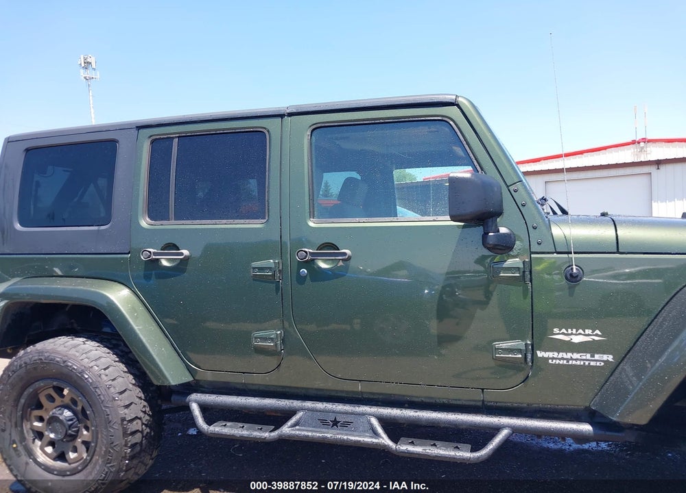 2008 JEEP WRANGLER UNLIMITED SAHARA VIN: 1J8GA59178L654436
