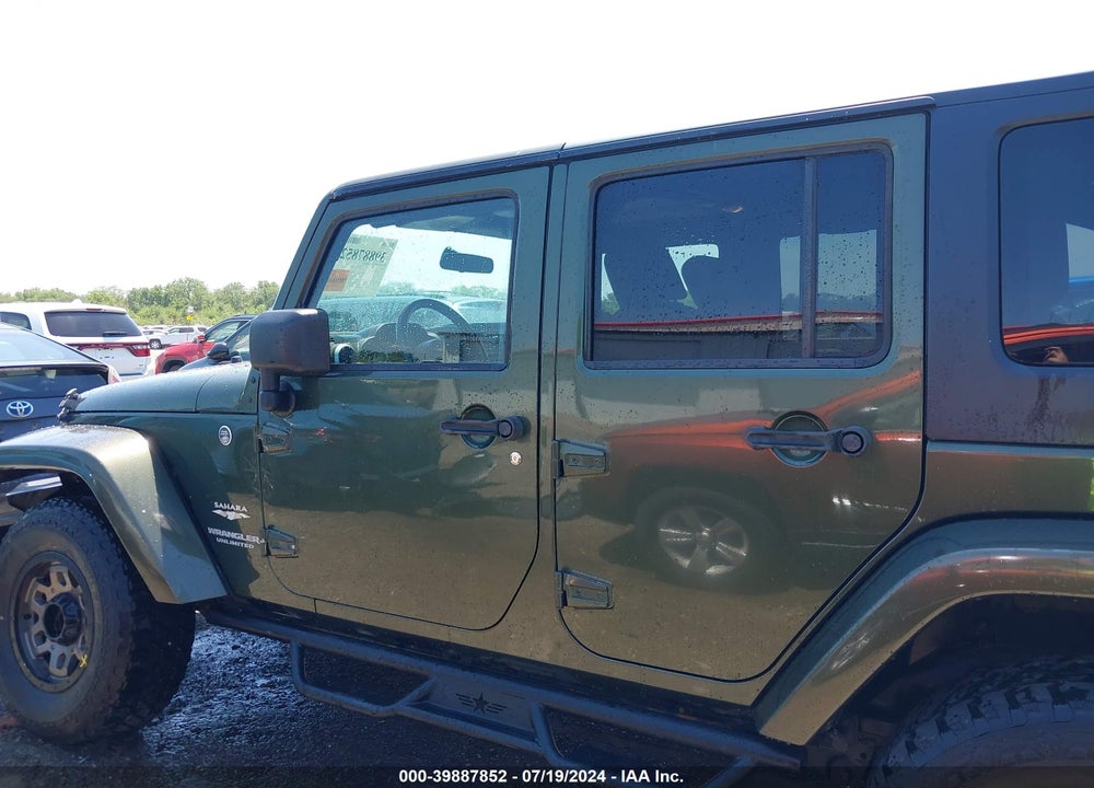 2008 JEEP WRANGLER UNLIMITED SAHARA VIN: 1J8GA59178L654436