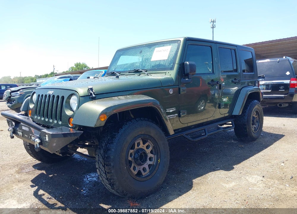 2008 JEEP WRANGLER UNLIMITED SAHARA VIN: 1J8GA59178L654436