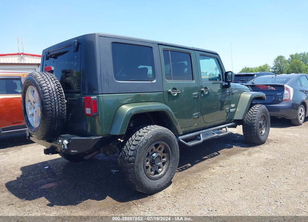2008 JEEP WRANGLER UNLIMITED SAHARA VIN: 1J8GA59178L654436
