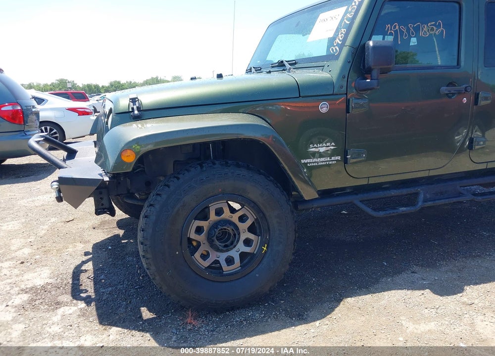2008 JEEP WRANGLER UNLIMITED SAHARA VIN: 1J8GA59178L654436